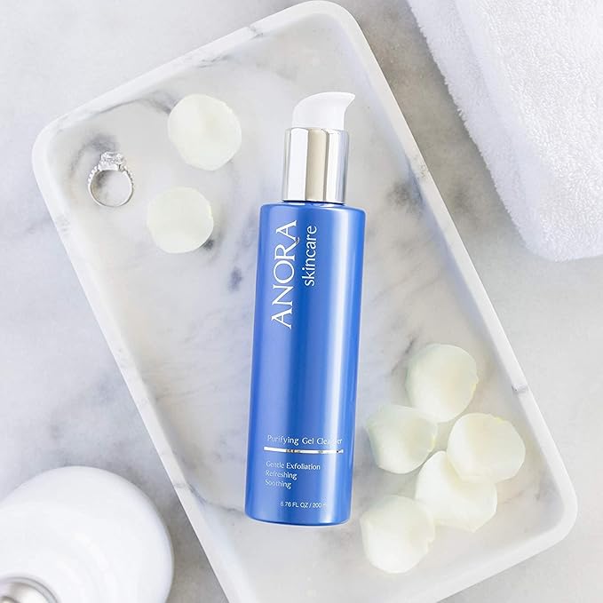 Anora Skincare Purifying Gel Cleanser Face Wash and Makeup Remover