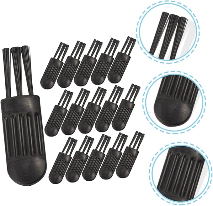 Ipetboom 300pcs Electric Shaver Cleaning Brush Nose Hair Trimmer Cleaner Non- Handle Lightweight and Portable Grooming Tool for Home and Travel Use