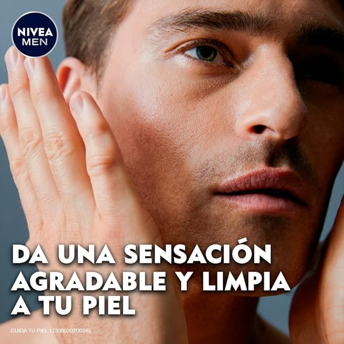 NIVEA Men, Deep, Refreshing & Hydrating After Shave, Vanilla & Bourbon, 3.3 fl oz (100 ml)
