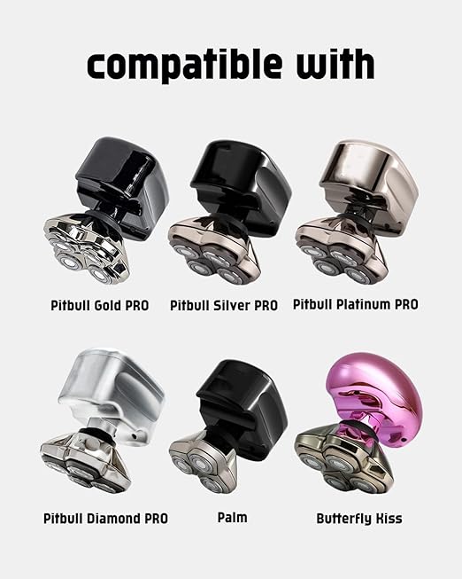 uijino Pitbull Skull Shaver Charger Cord for Pitbull Gold Replacement Cord Pitbull Silver Charger, USB Charging Cord Pitbull, Skull Shaver Replacement Charger for Head Shavers for Bald Men