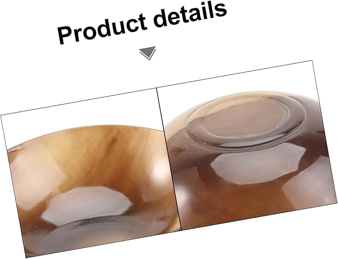 Healifty Yak Horn Shaving Bowl 3 Inch Shave Soap Bowl for Men Natural Horn Shaving Lather Durable Mug for Home and Travel