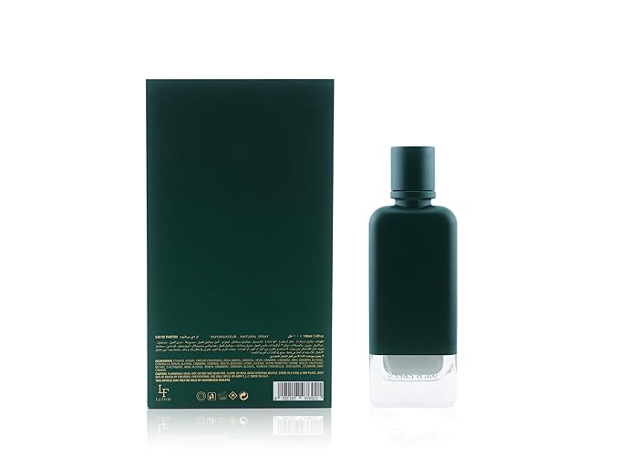 La Fede Magnum Wild Green Arabian Perfume for Men 100ML (3.4 OZ),Eau De Parfum Spray, Long Lasting Perfume, Enjoy the Luxurious & Sophisticated Fragrance With Fruity Scent for All Occasions