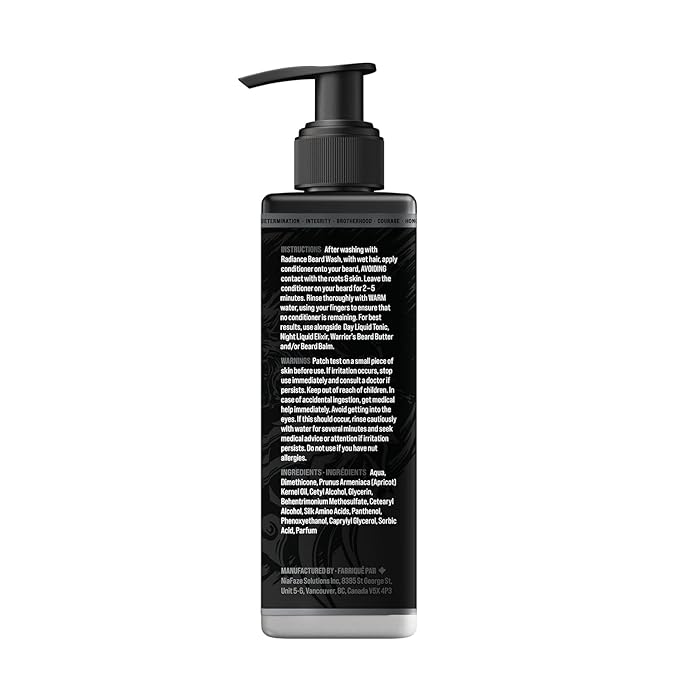 The Beard Struggle - Marksman's Beard Conditioner - Loki Unscented, Platinum Collection - Nourish, Softens, & Strengthens Beard - Radiance Beard Conditioner for Men (8 Fl oz)