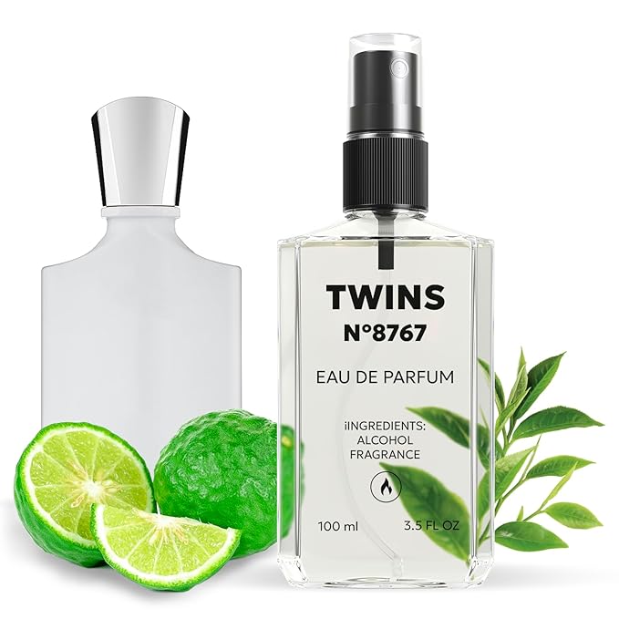 TWINS Impression of Mountain Water | Unisex Perfume for Women and Men Eau de Parfum | No.8767 | 3.4 Fl Oz / 100 ml