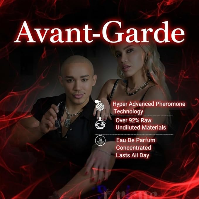 Avant-Grade Pheromone-Infused Cologne for Men Raw Pheromone Cologne Attraction Lasting Spray USA-Made Bold Strength Scent for Him