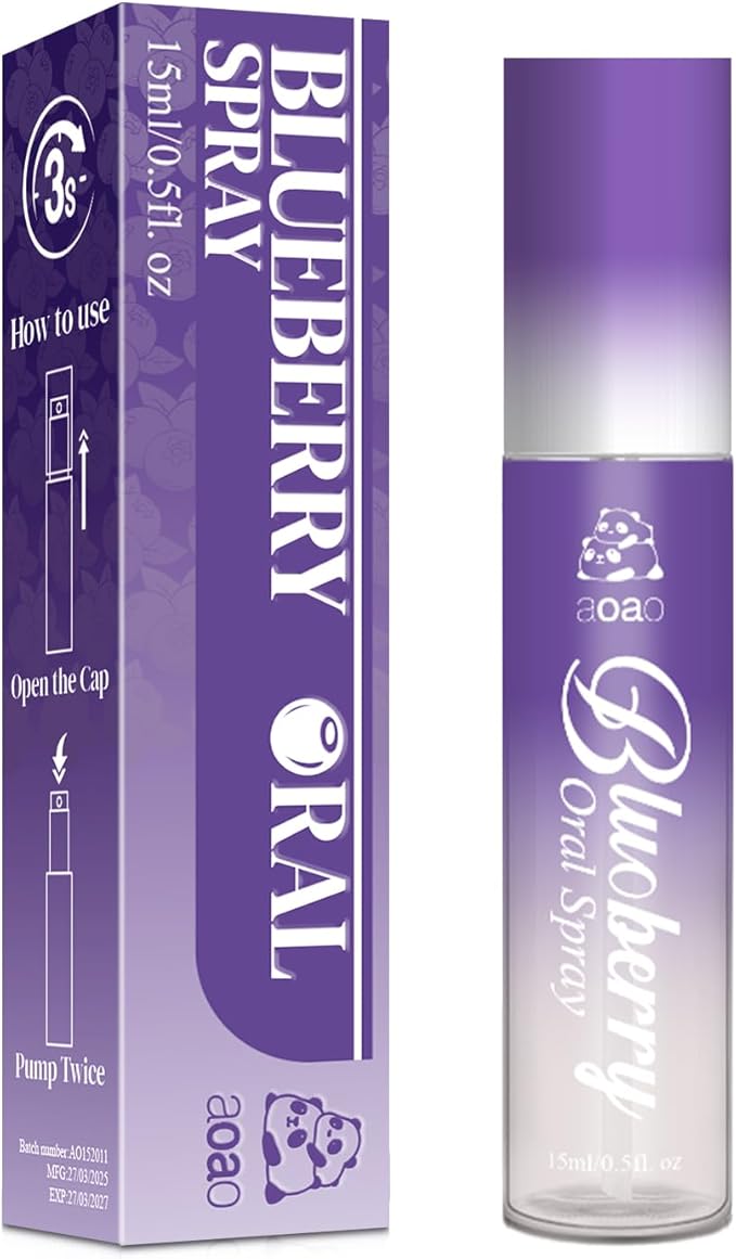 Oral Spray for Bad Breath and Dry Mouth, Mouth Spray Breath Fresheners, Sugar-Free, Fights Bad Breath for Adults, Portable Long Lasting, Dry Mouth Spray, 15ml/0.5fl.oz (1Pack)