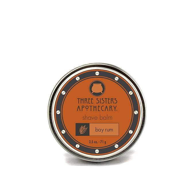 Three Sisters Apothecary 2.5 oz. Shave Balm (Bay Rum)