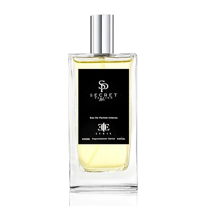 Secret Passion Men's Cologne Eau De Parfum 3.4 Fl Oz - Mysterious & Intriguing Scent - Long-Lasting Fragrance for Men - Ideal Gift for Him