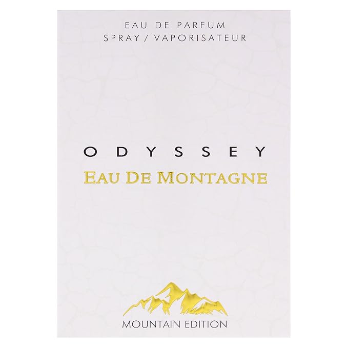 Armaf Odyssey Eau De Montagne Mountain Edition Eau De Parfum Spray, 3.4 Ounce (Unisex)