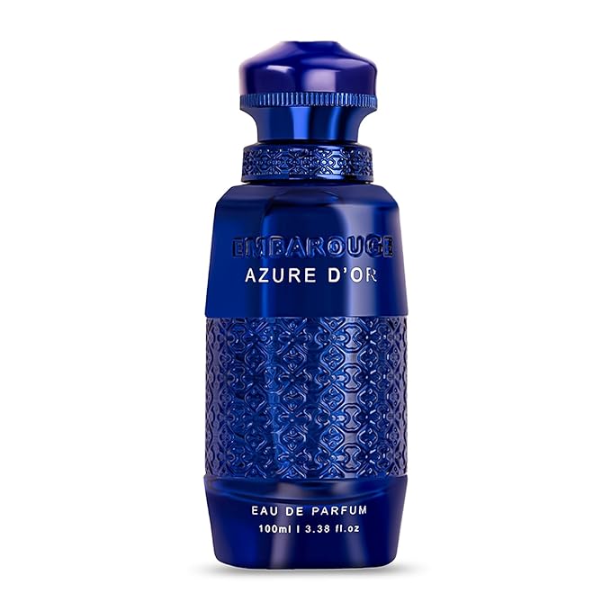 EMBAROUGE AZURE D'OR Men's Eau de Parfum 100 ml | Perfume for Men