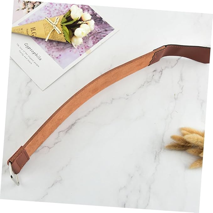 Double-sided Sharpening Cloth for Razor Shaving Hair Removal Tool Straight Razor Strop Men Beard Apron Home Use Shaver Sharpening Tool