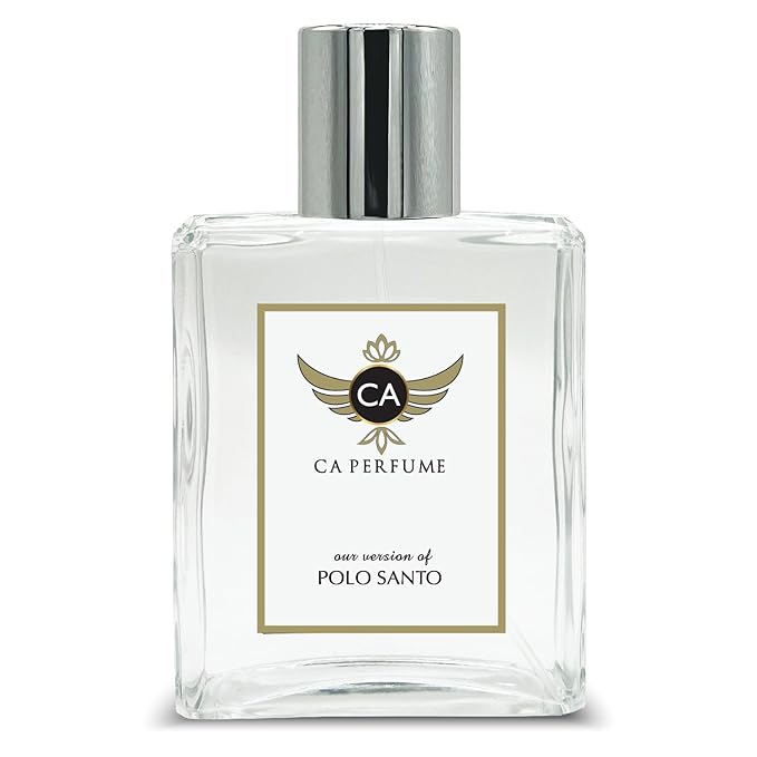 CA Perfume Originals Polo Santo for Women and Men Eau De Parfum Woody Scent Long Lasting Unisex Fragrance Signature Scent for Day and Night Wear 3.4 Fl Oz 100ml