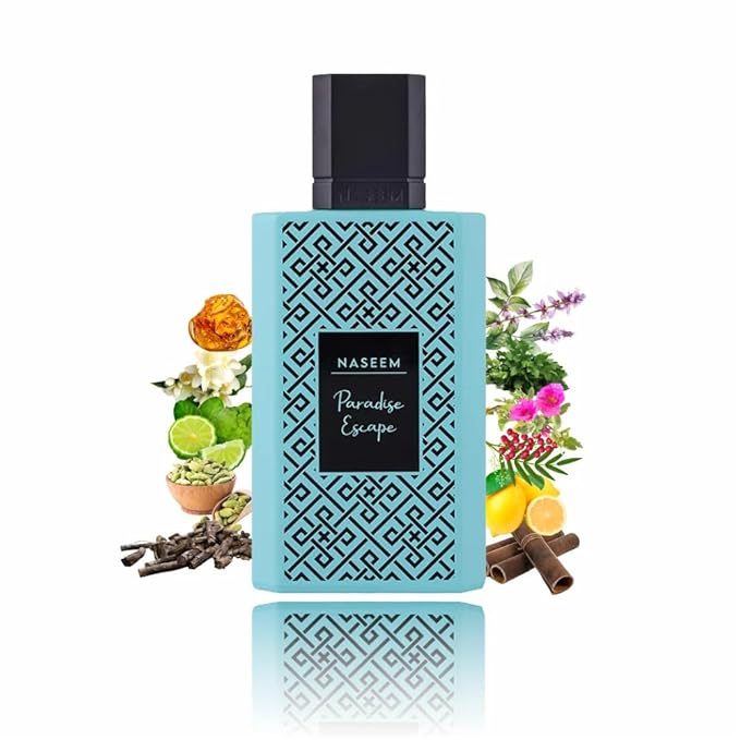 Naseem Paradise Escape Aqua Parfum 50ml | Luxury Perfume For Men & Women | Prestige Collection | Long-Lasting Fragrance | Alcohol-Free Eau De Parfum