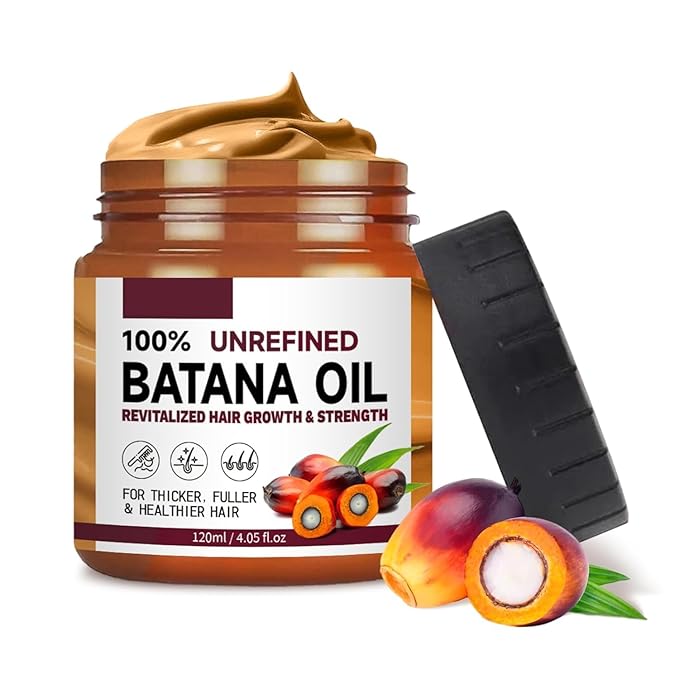 Batana Oil: 100% Pure, Natural Hair Growth Oil for All Hair Types (1 Pcs)