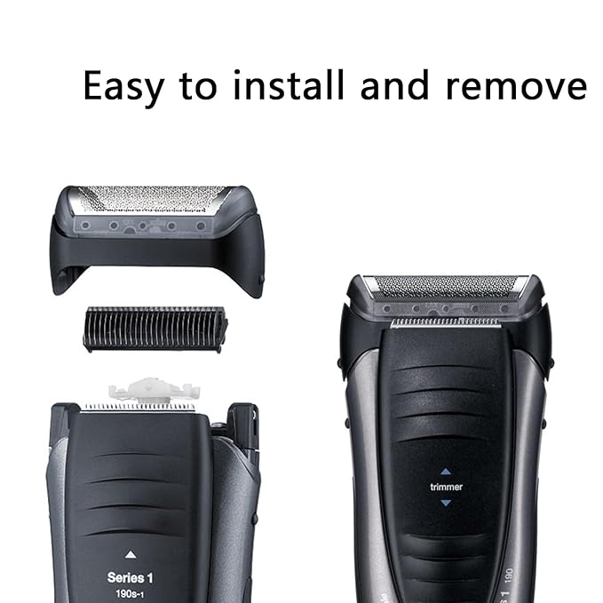 10B Series 1 Replacement Head, 1000 Series Replacement Head Shaving Razor Head Compatible with Series 1 Electric Shaver 170 180 190 1715 1735 1775