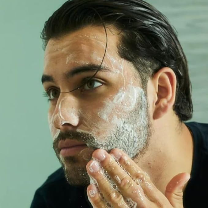 THAROS Men’s Face Wash & Daily Facial Cleanser, Prevents Breakouts, Natural Anti-Aging Face Wash for Men, 6.4 fl.oz, Vegan, For Oily & Acne-Prone Skin