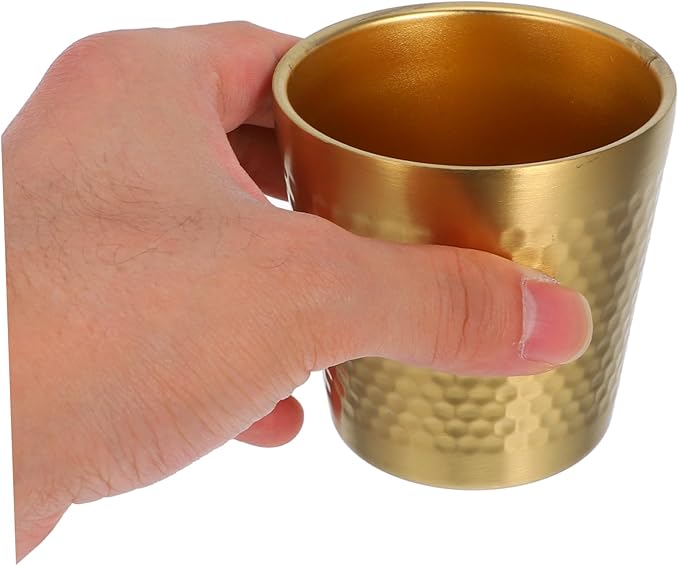 Stainless Steel Shaving Bowl Durable Shaving Tool for Men Stylish Hammered Design for Shaving Soap for Daily Use Any Bathroom Decor