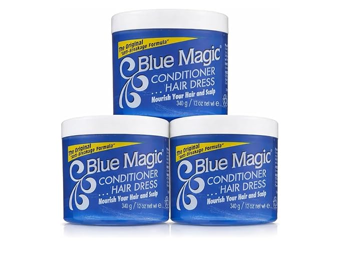 Blue Magic Hair Conditioner, Original Conditioning Formula, 12 oz (Pack of 3)