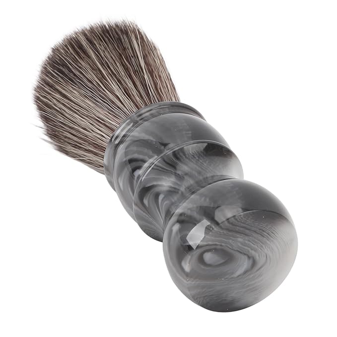Shaving Brush for Men, Professional Beard Brush with Soft Synthetic, Quick Foaming Grooming Brush for Efficient Cleaning, Comfortable Handle for Smooth Shaving Experience