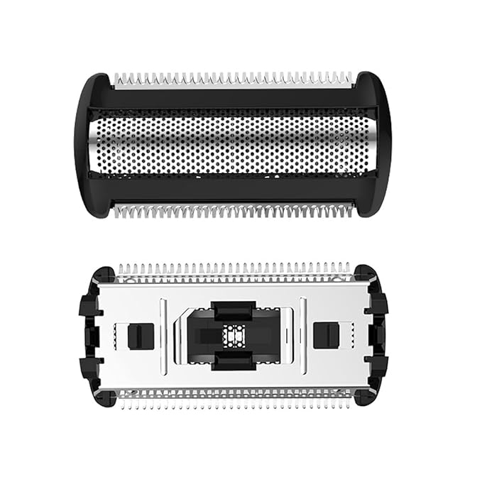 3 Pack BG2000 Replacement Heads Compatible with Philips norelco bodygroom 7000, Bodygroom Replacement Foil Heads for BG2000/40,BG5025, BG7030, BG7040, BG2030, BG2040-Wet Dry Use