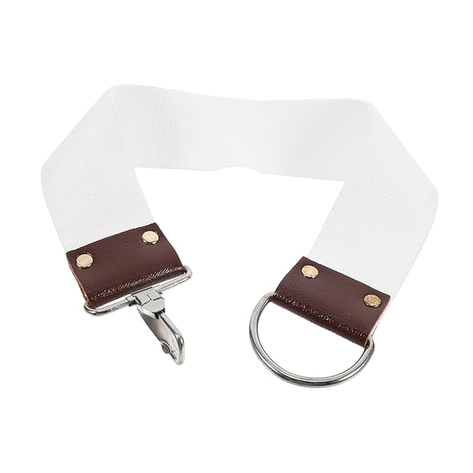 PartyKindom Portable Canvas Sharpening Strap for Razor Scissors Durable Barber Strop for Straight Razors Knives and Fine Edges Father Day Gift