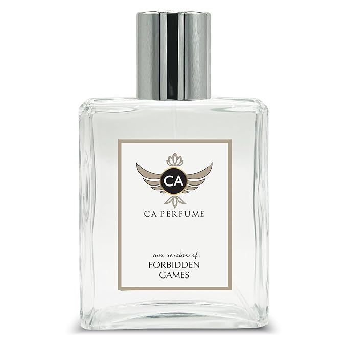 CA Perfume Impression of Forbidden Games for Women Eau De Parfum Floral Fruity Scent Long Lasting Perfumes for Women Signature Scent for Day and Night Wear 3.4 Fl Oz 100ml