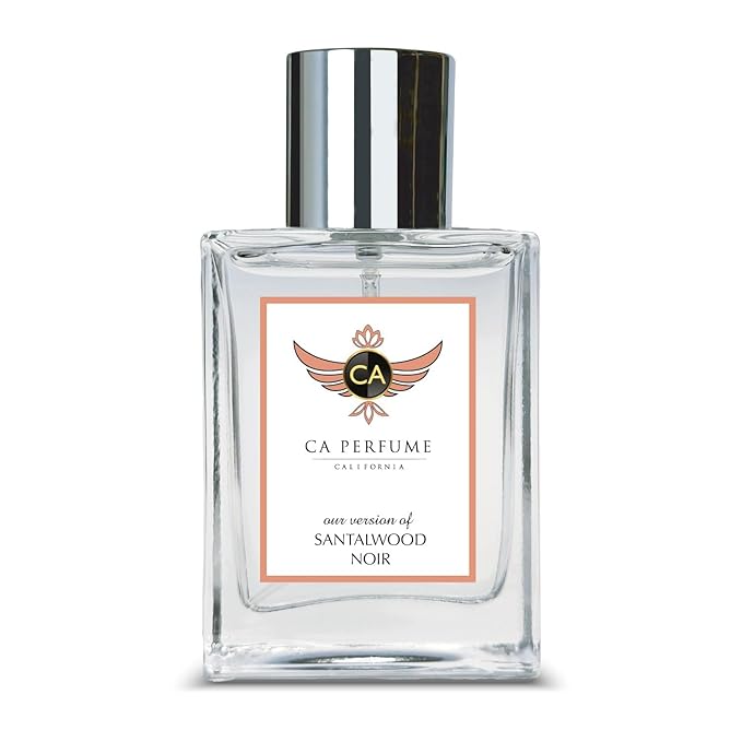 CA Perfume Impression of Santalwood Noir Unisex Woody Spicy Fragrance Long Lasting Eau De Parfum Eau De Parfum 1.7 Fl Oz 50ml