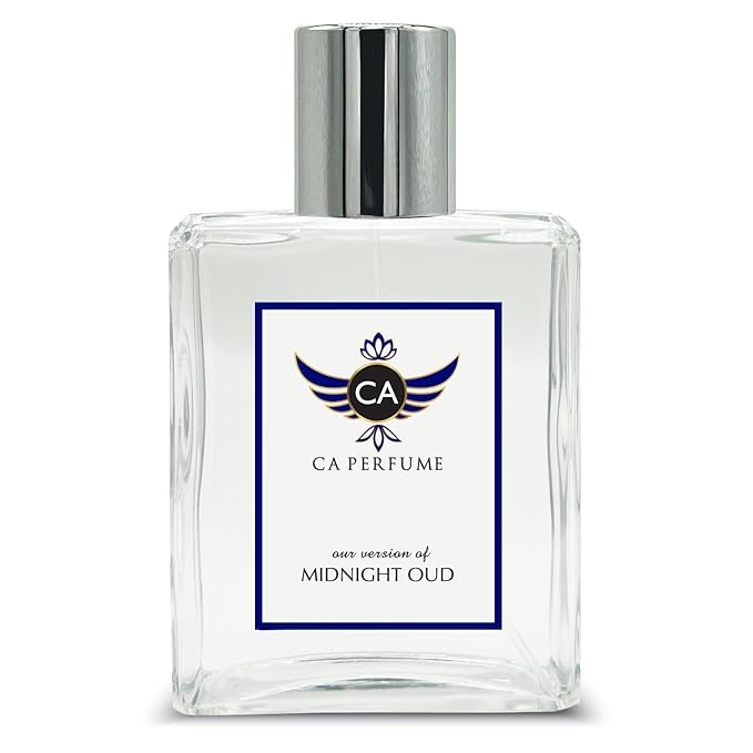 CA Perfume Impression of Midnight Oud For Unisex Amber Spicy Fragrance Long Lasting Perfume Eau De Parfum 3.4 Fl Oz 100ml