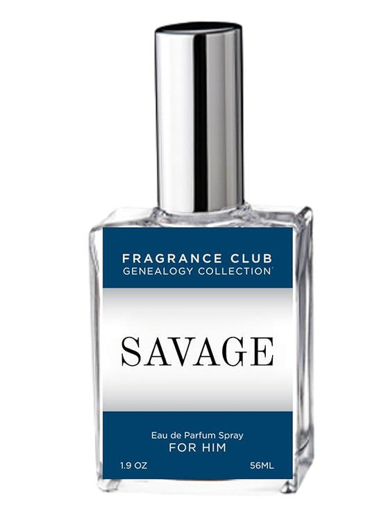 FRAGRANCE CLUB Savage Storm Eau de Parfum– Fresh Spicy Woody Cologne – Long Lasting Masculine- Luxury Inspired Fragrance 1.9 fl. oz.