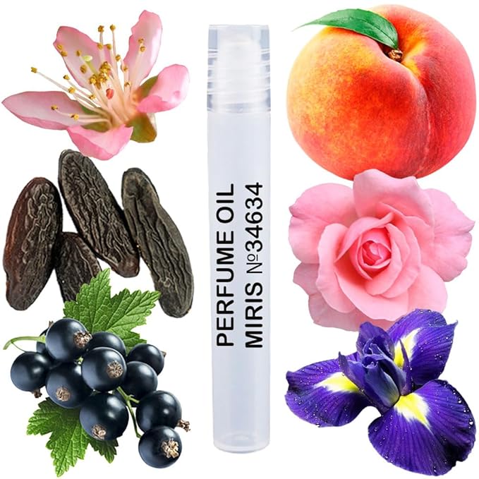 MIRIS No. 34634, Inspired by Flower of Immortality, Long-Lasting Unisex Perfume Oil for Women & Men Roll-On, Rollerball 0.34 Fl Oz / 10 ml