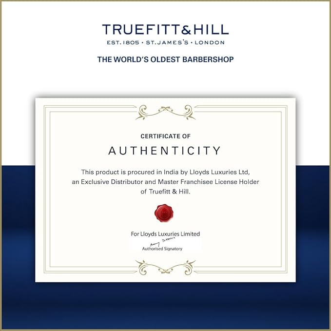 Truefitt & Hill Shaving Cream Bowl - West Indian Limes - Premium Glycerin-Based Lather, Smooth Glide, and Hydration for a Luxurious Shave - 6.7 oz