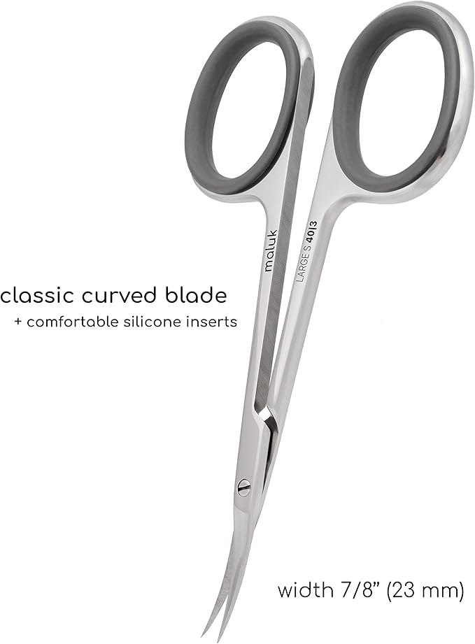 Professional Cuticle Scissors Maluk Large S | Silicon