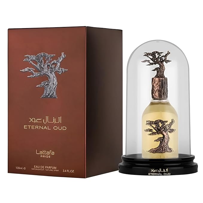 Lattafa Eternal Oud Eau De Parfum Spray, 3,4 Ounce (Unisex)