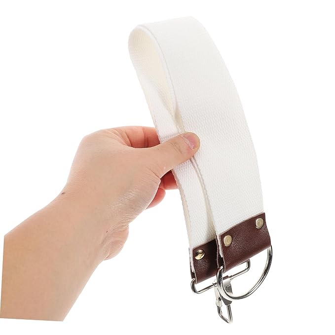 Barber Strop Double Layer Canvas Shaving Strap for Straight Sharpening Lightweight Portable Design Reduces Shaving Irritation for Travel Grooming