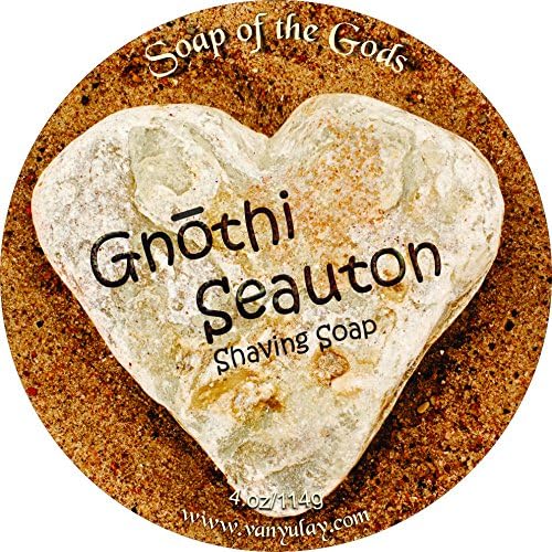 Shaving Soap of the Gods Gnothi Seauton 4oz