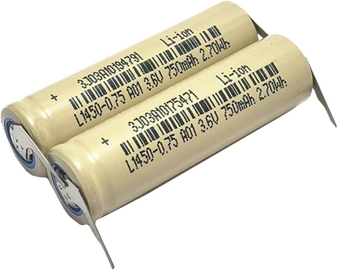 Battery .Compatible With Philips HX6530 HX6511 HX6320 HX6330 HX6720 HX6710 HX6760 HX6340 HX9340 HX9360 HX9370 HX65 HX67 HX938B HX939B/P/V/W(2pcs 14500CY)