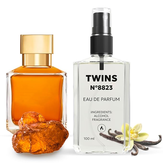 TWINS Impression of Grand Soir | Unisex Perfume for Women and Men Eau de Parfum | No.8823 | 3.4 Fl Oz / 100 ml
