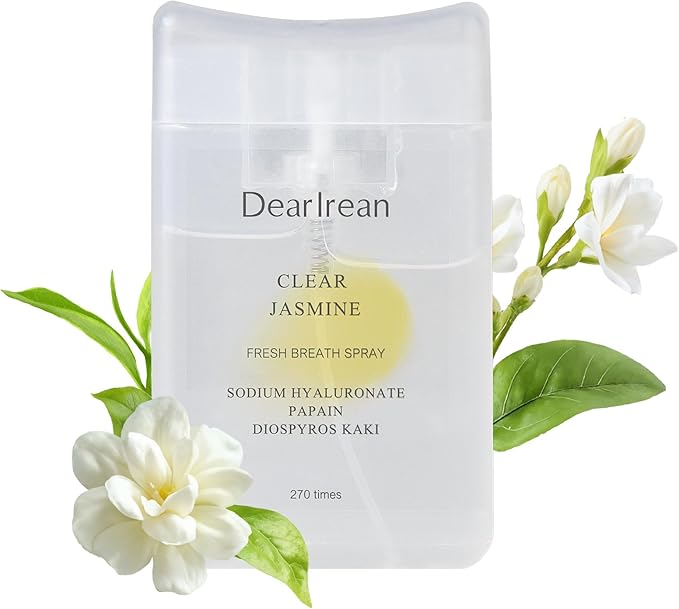 Dear Irean Probiotic Oral Breath Spray, Mouth Spray for Fresh Breath & Bad Breath, Breath Freshener with Prebiotics & Xylitol, Alcohol-Free, Sugar Free, Travel Size Oral Care Spray, 0.57 Oz