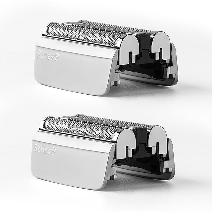 83M Series 8 Replacement Head Compatible with Braun S8 Replacement Head Wet and Dry,Upgrade Foil & Cutter for Braun Series 8 Replacement Head Electric Razor Blades Model 8370cc 8340s 8350s 8467