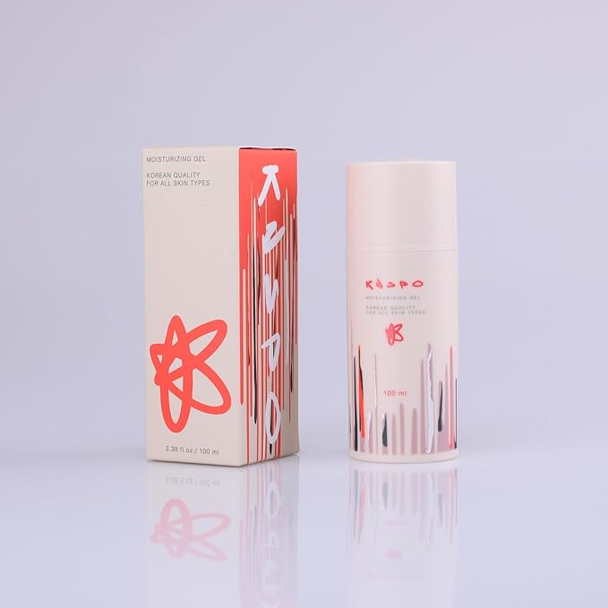Moisturizing Gel - Radiant Facial Moisturizer for Glowy Skin - Face Cream with Niacinamide and Glycerin - Lightweight Face Moisturizer - 3.38 oz