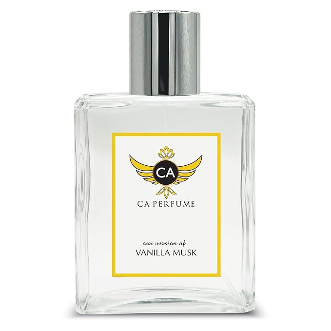 CA Perfume Originals Vanilla Musk for Women Eau De Parfum Amber Scent Long Lasting Perfumes for Women Signature Scent for Day and Night Wear 3.4 Fl Oz 100ml