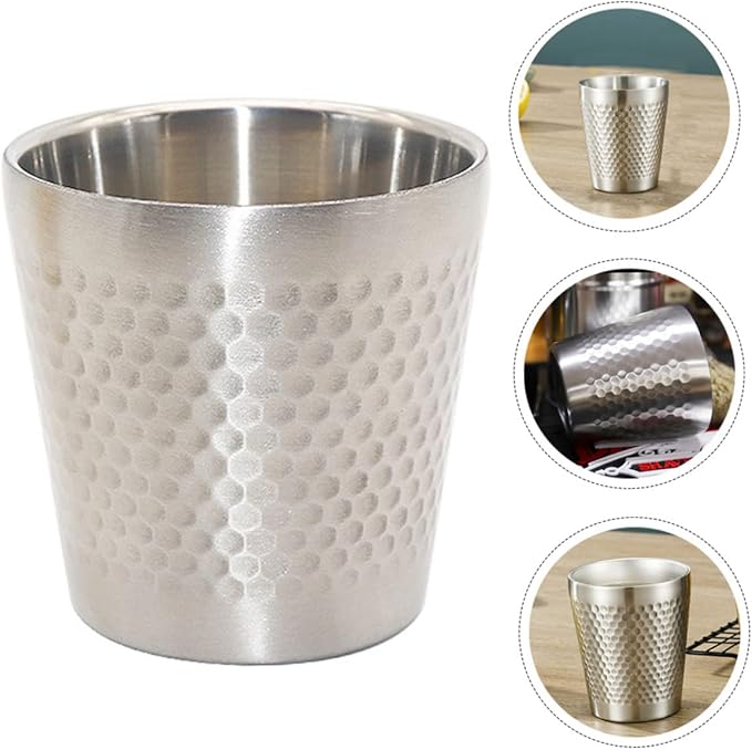 DOITOOL 3pcs Stainless Steel Shaving Bowl Capacity Men's Shaving Bowl for Soap Sandalwood