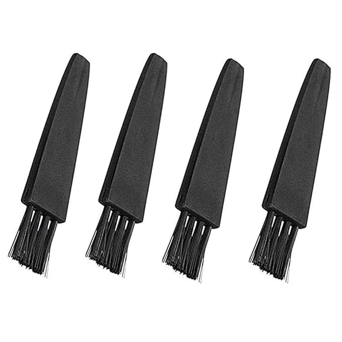 4PCS Brushes Shaver Brushes Shaver Head Replacement Charger and Brushes for Electric Solo Shaver Cleaning Burshes USB Data Cable Power Trimmer Solo Head Replacement Charge Line Brushes
