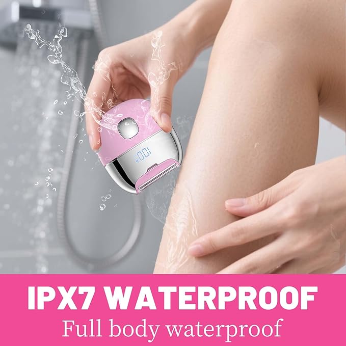 Bikini Trimmer for Women, Pain-Free Intimate Area Hair Removal Device | IPX6 Full‑Body Washable USB-C Rechargeable,Replaceable Blade| Electric Razors for Women, Electric Lady Shaver