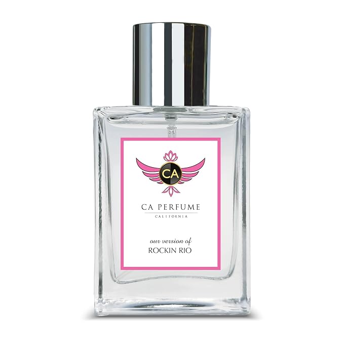 CA Perfume Impression of Rockin Rio for Women Floral Fruity Fragrance Long Lasting Perfumes for Women Eau De Parfum 1.7 Fl Oz 50ml