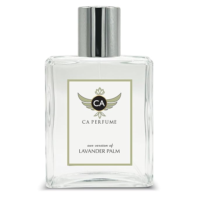 CA Perfume Impression of Lavander Palm for Women and Men Eau De Parfum Aromatic Scent Long Lasting Unisex Fragrance Signature Scent for Day and Night Wear 3.4 Fl Oz 100ml