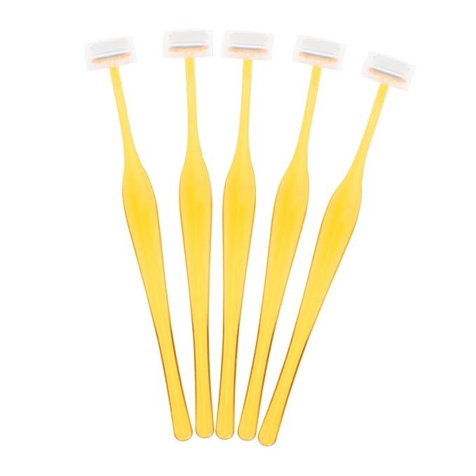 5Pcs Portable Eyebrow Trimmers for Women Lightweight Facial Hair Razors Safe Design Easy to Control Eyebrow Remover for Go Grooming