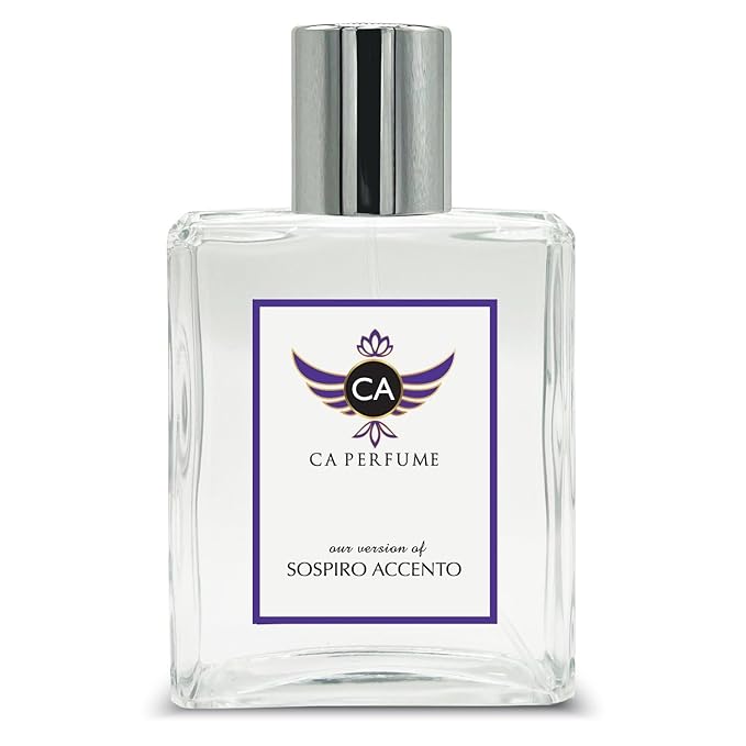 CA Perfume Impression of Accento For Unisex Chypre Floral Fragrance Long Lasting Perfume Eau De Parfum 3.4 Fl Oz 100ml