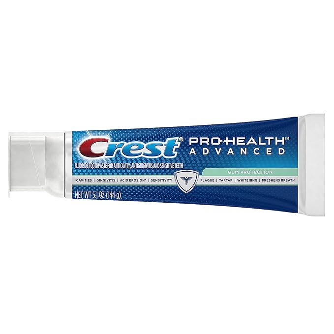 Crest Pro-Health Advanced Toothpaste | Gum Protection | 5.1 oz | Pack of 2