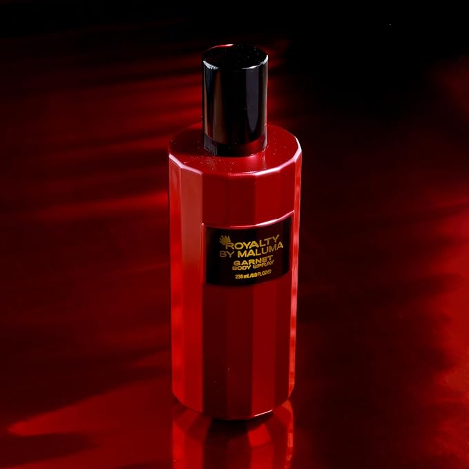 Garnet Body Spray for Men, 8 oz - Bold and Vibrant Perfume for Men - Fougere Woody Fragrance - Top Notes of Lavender and Baies Rose - Ideal Gift for Men